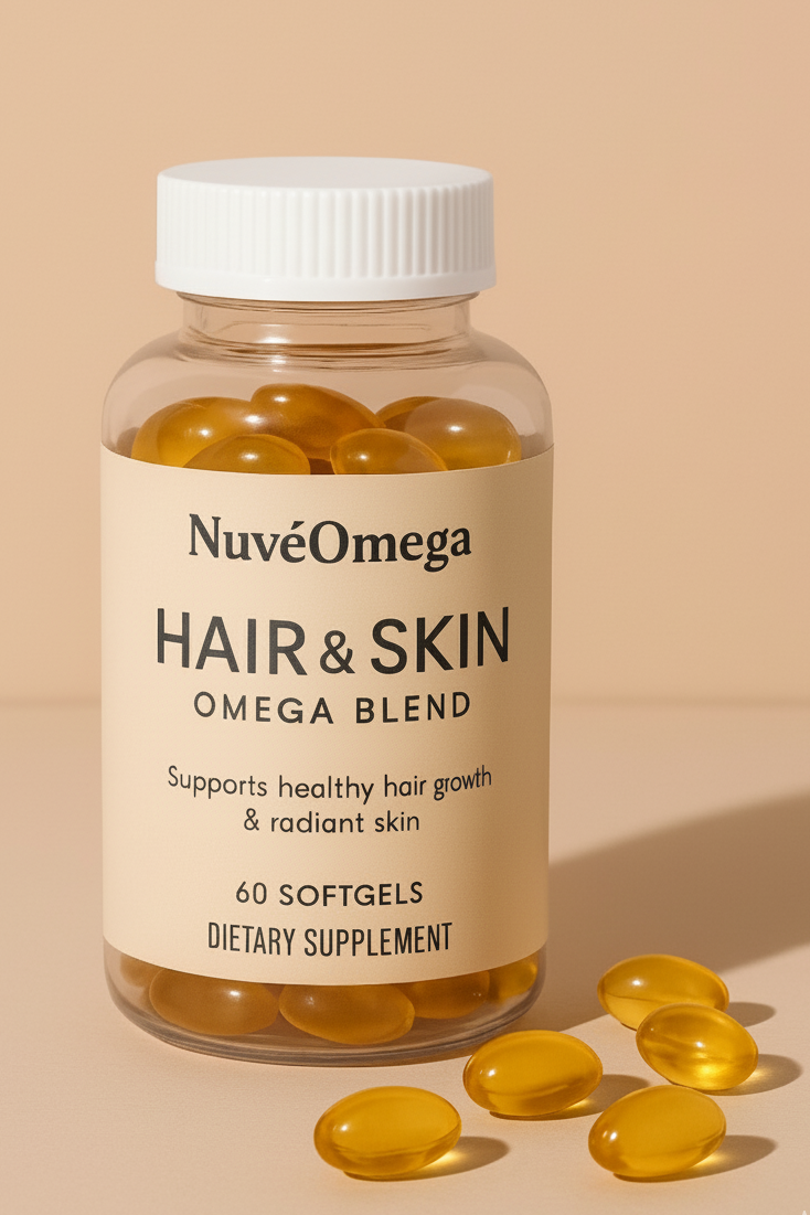 NuvéOmega – Supplement voor Natuurlijke Schoonheid & Energie
